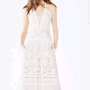 BCBGMaxAzaria Christel White Lace gown sz 6